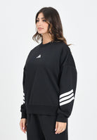 ADIDAS PERFORMANCE Felpa girocollo Future Icons nera da donna JE0203  ADIDAS PERFORMANCE 