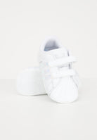 Sneakers bianche da neonato con strappo SUPERSTAR BD8000 . ADIDAS ORIGINALS 