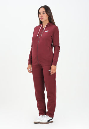 PUMA Tuta sportiva bordeaux da donna 688161 96 PUMA 