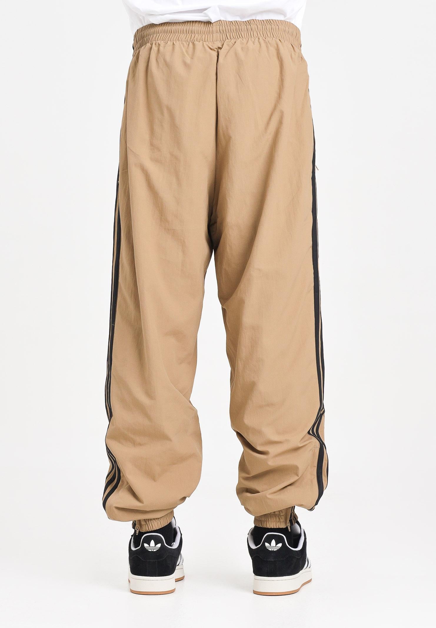ADIDAS ORIGINALS Pantalone sportivo Adicolor Woven Firebird beige da uomo JY1339  ADIDAS ORIGINALS 