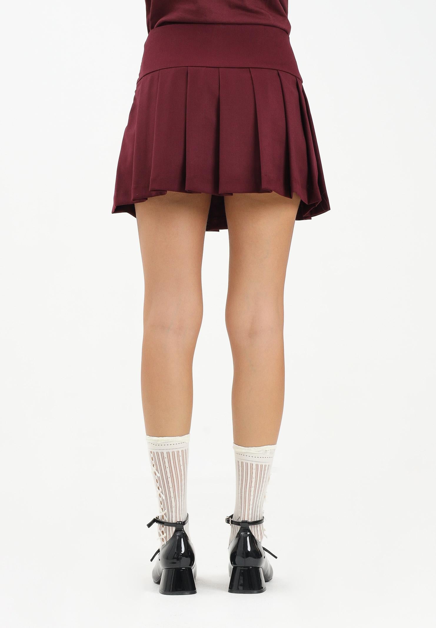 HINNOMINATE Gonna corta bordeaux da donna HMABW02225 RS02 HINNOMINATE 