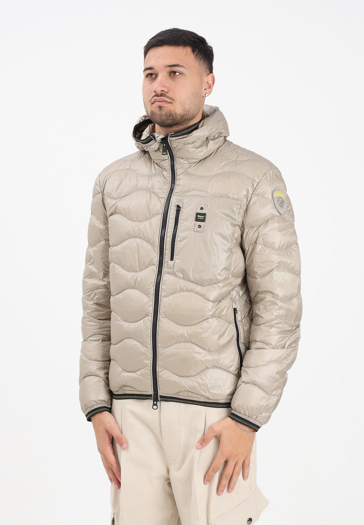 BLAUER Piumino WAVE beige da uomo 25WBLUC03074-006355 301 BLAUER 