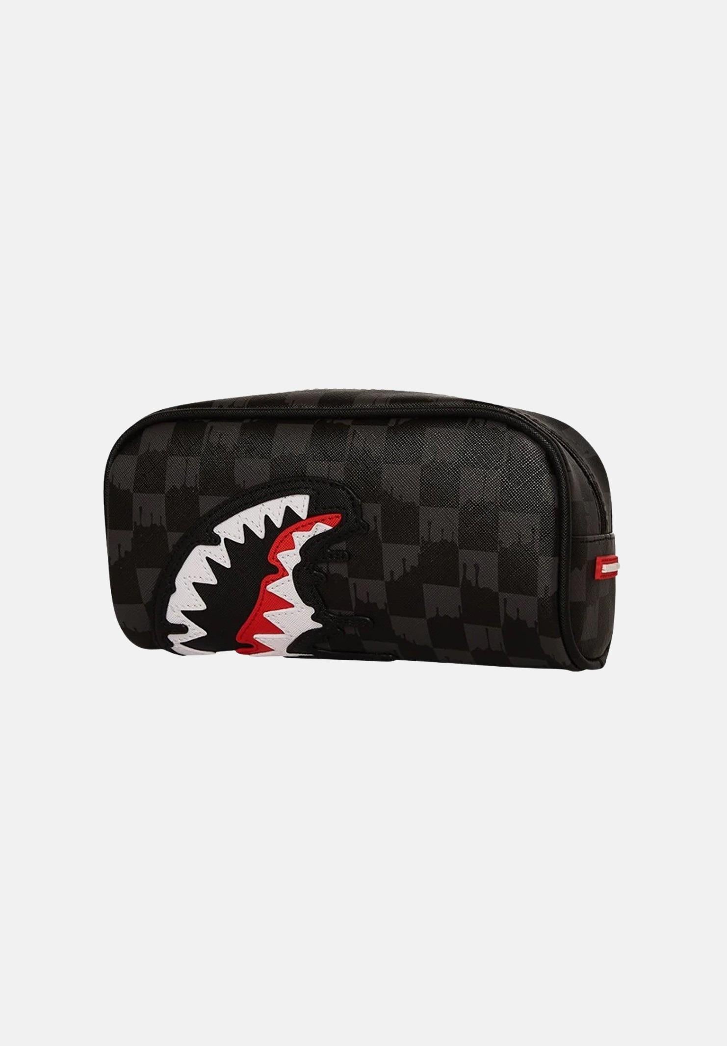 SPRAYGROUND Astuccio Dripping Sharks In Paris nero per uomo e donna 910B7972NSZ  SPRAYGROUND 
