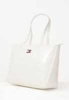 TOMMY JEANS Shopper panna da donna con logo AW0AW18069 YBI TOMMY JEANS 