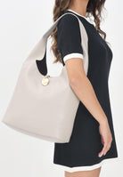 CALVIN KLEIN Shopper sabbia da donna con pochette LV04K3149G RMU CALVIN KLEIN 