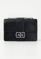 ARMANI EXCHANGE Borsa a tracolla nera da donna con logo XW000070AF12039 UC001 ARMANI EXCHANGE 