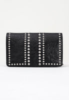 RICHMOND Borsa a tracolla nera da donna con borchie e logo RWA25235BO BL RICHMOND 