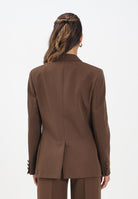 VICOLO Giacca marrone da donna TF0369 FU68 VICOLO 