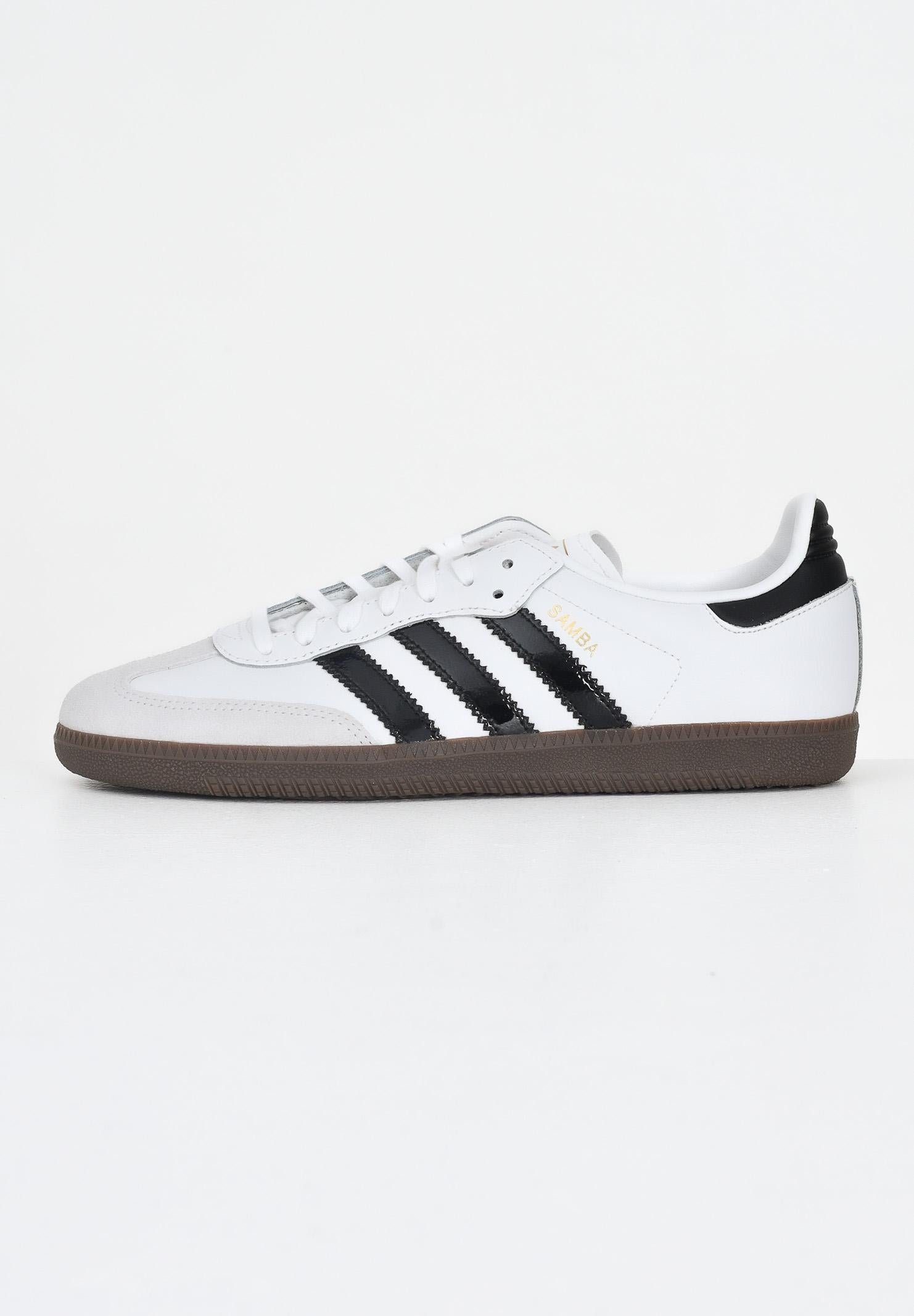 ADIDAS ORIGINALS Sneakers Samba OG bianche e nere per uomo e donna JQ2846 . ADIDAS ORIGINALS 