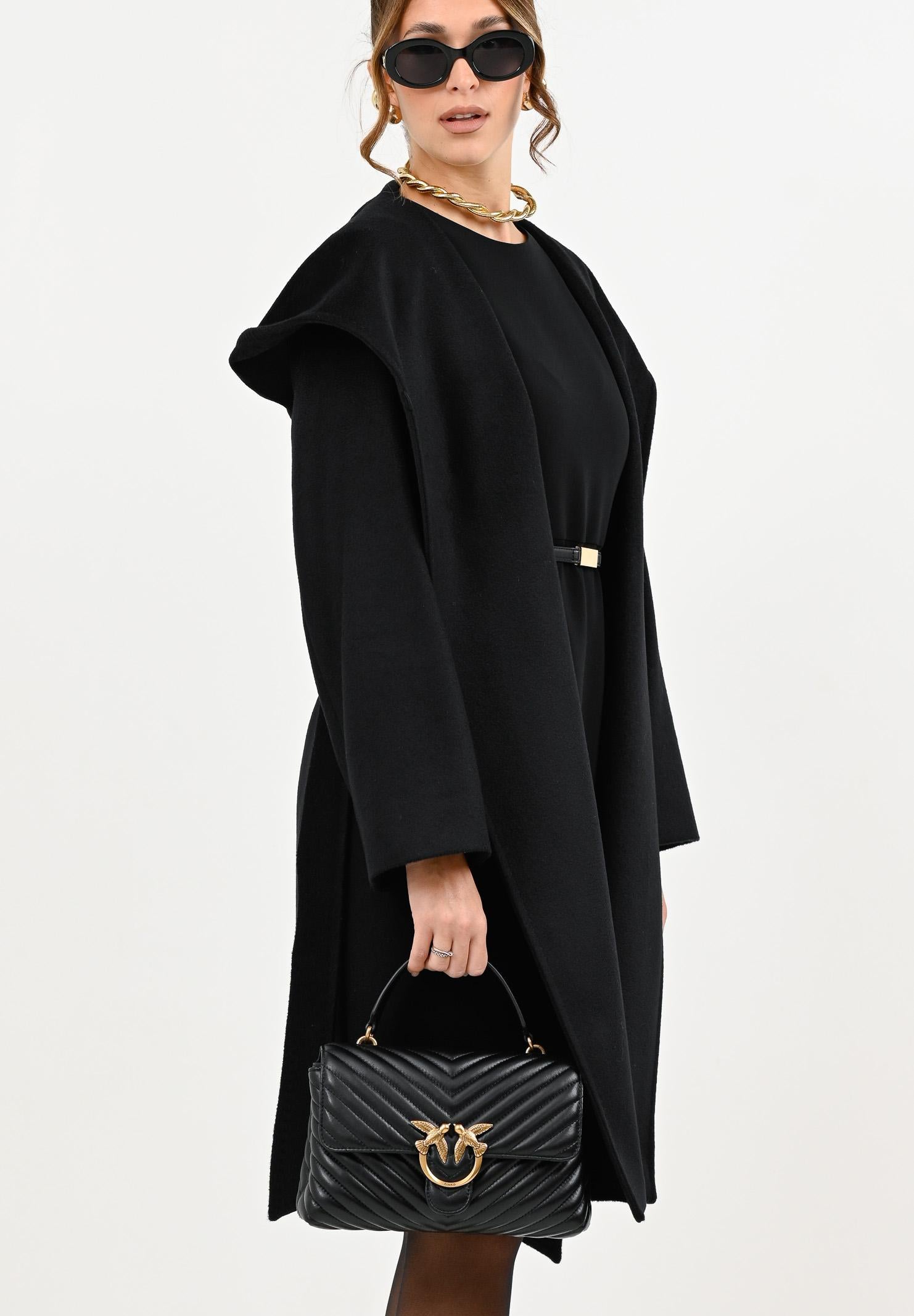 Borsa a mano Classic Love Bag Puff nera da donna 100043A0GK Z99Q PINKO 