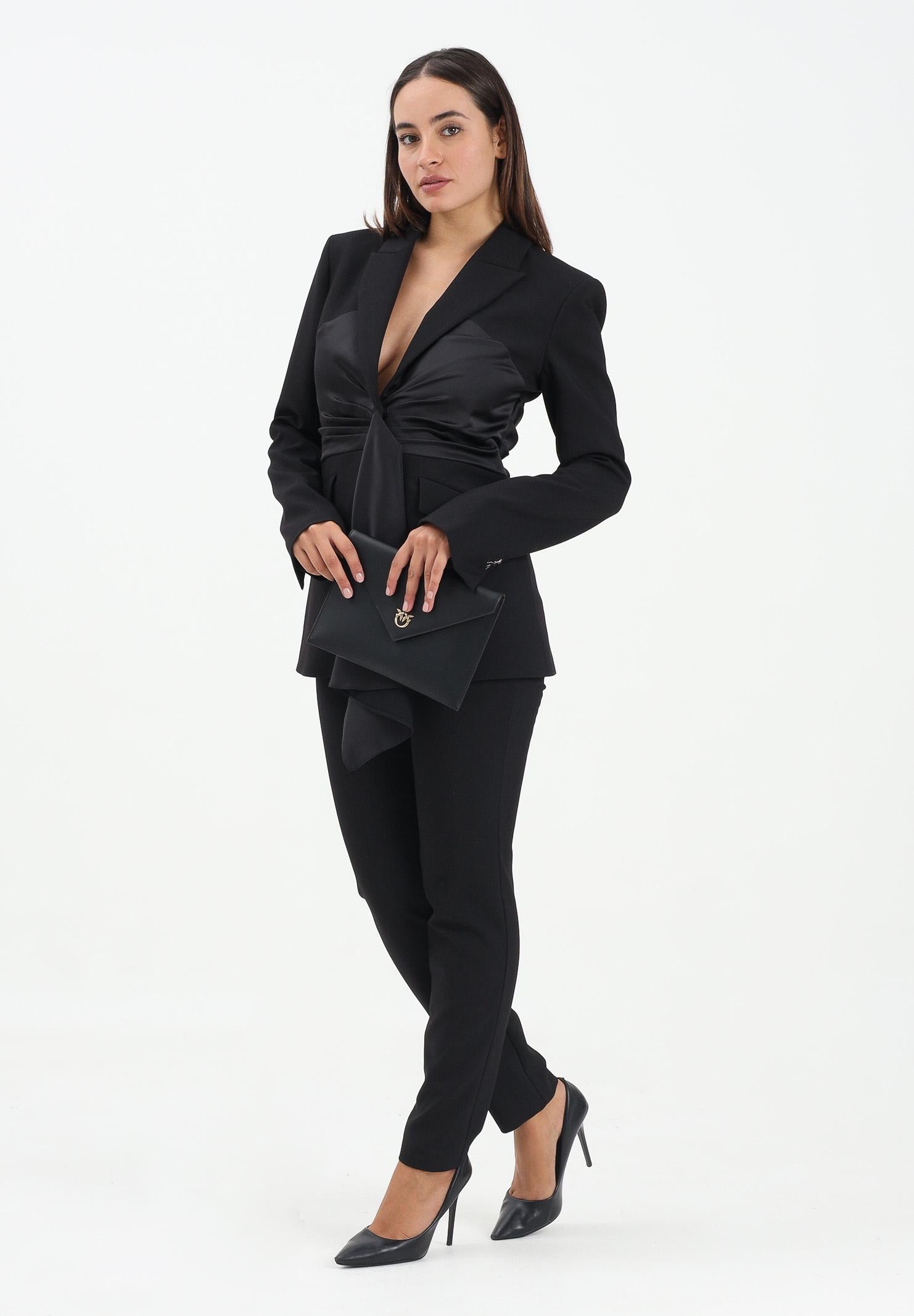 PATRIZIA PEPE Pantalone elegante nero da donna 2P1731A663 K103 PATRIZIA PEPE 