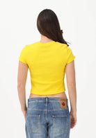 DSQUARED2 T-shirt a manica corta gialla per donna, ragazze e bambine con logo DQ3160D0AGG DQ220 DSQUARED2 
