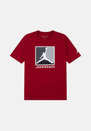 JORDAN T-shirt a manica corta Flight Essentials rossa da bambino 95F057 R78 JORDAN 