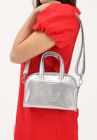 ADIDAS ORIGINALS Borsa a mano Adicolor Mini Bowling argento da donna KD7839 . ADIDAS ORIGINALS 