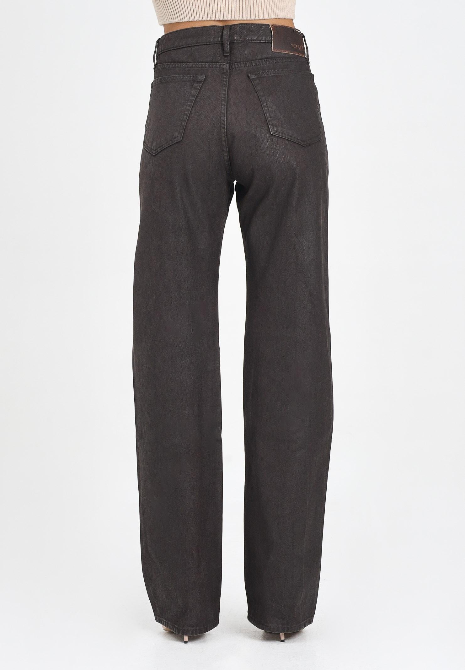 VICOLO Jeans Zada marrone da donna DF5060 FU691 VICOLO 