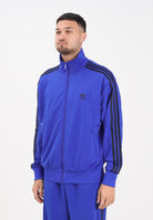 ADIDAS ORIGINALS Felpa con zip adicolor Classics Firebird blu da uomo JY1346  ADIDAS ORIGINALS 