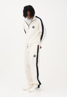 ARMANI EXCHANGE Pantalone sportivo panna da uomo con logo e bande laterali a contrasto XM002368AF13047 U1074 ARMANI EXCHANGE 