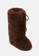 MOON BOOT Stivali da neve ICON CURLY EXTRA marroni da donna 80D1403070 M010 MOON BOOT 