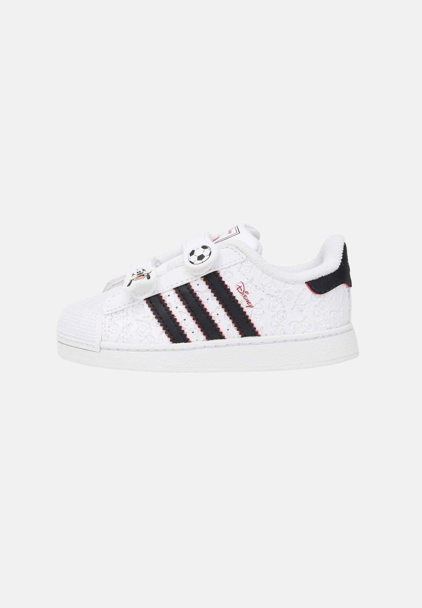 ADIDAS ORIGINALS Sneakers ADIDAS DISNEY SUPERSTAR II bianche da neonato IH1744 . ADIDAS ORIGINALS 