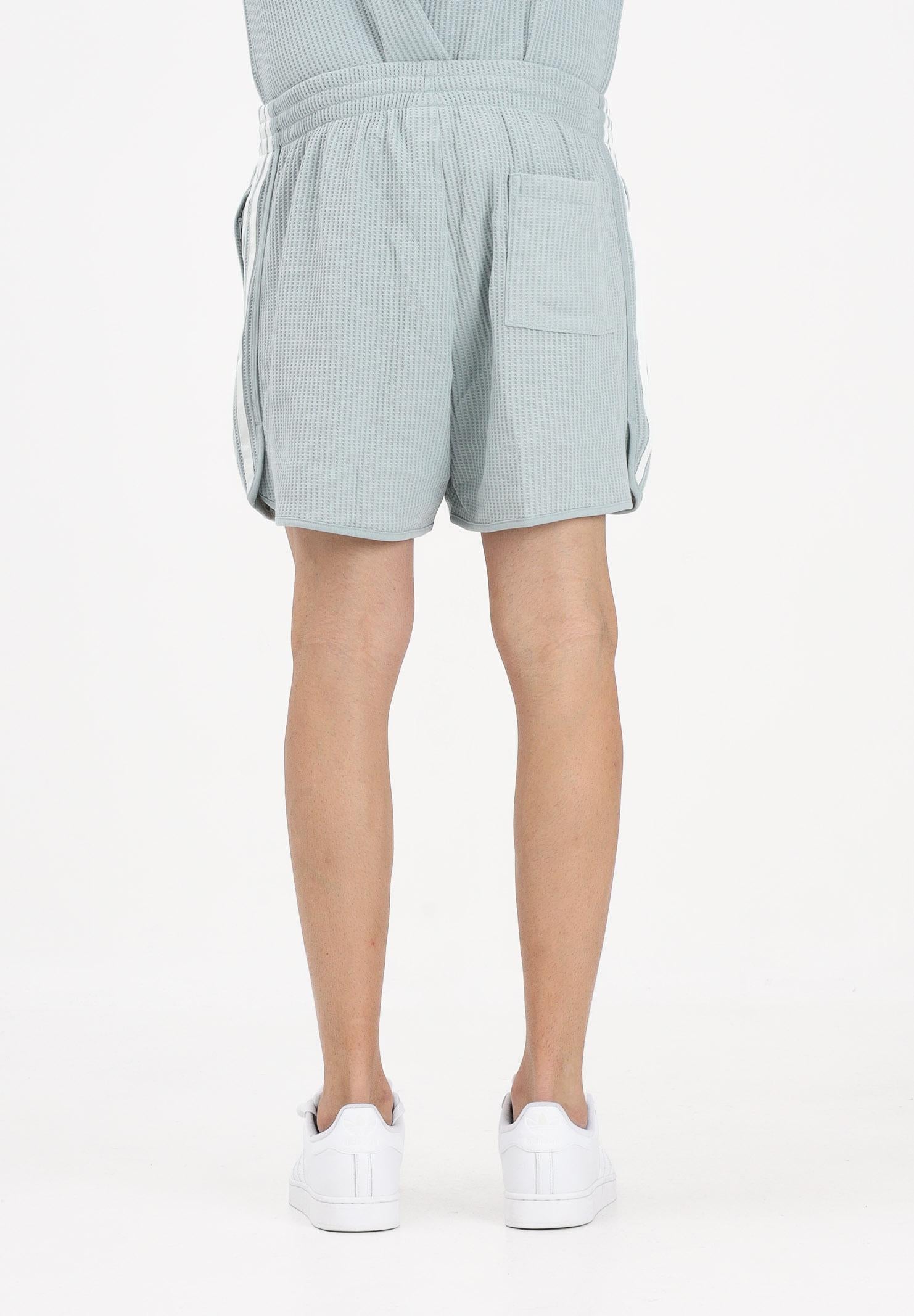 ADIDAS ORIGINALS Shorts sportivo Waffle Sprinter salvia  da uomo KX1247 . ADIDAS ORIGINALS 