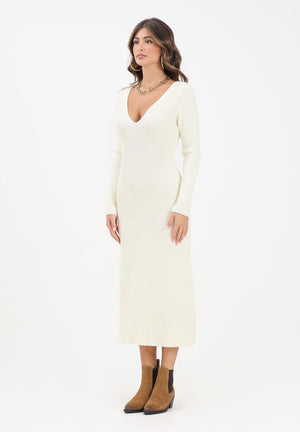 AKEP Abito midi panna da donna VSKD11032 V3 AKEP 