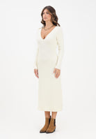 AKEP Abito midi panna da donna VSKD11032 V3 AKEP 