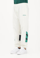 ADIDAS ORIGINALS Pantalone sportivo SANTIAGO bianco da uomo KE2148 . ADIDAS ORIGINALS 