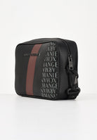 ARMANI EXCHANGE Pochette nera da uomo con motivo geometrico e logo XM001271AF11935 MC257 ARMANI EXCHANGE 