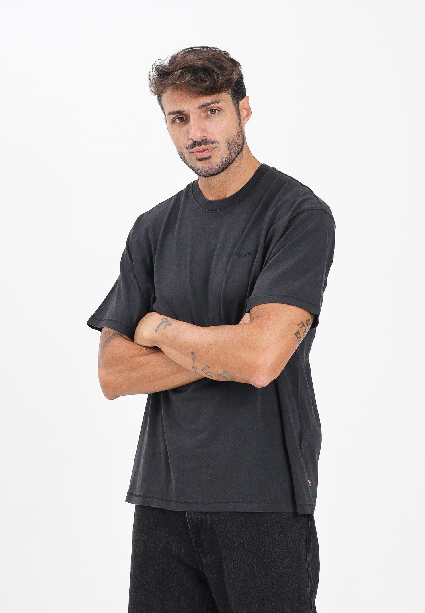 LEVI&#39;S® T-shirt a manica corta Levi&#39;s® Red tab™ Vintage nera da uomo A0637-0001 . LEVI&#39;S® 