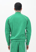 ADIDAS ORIGINALS Felpa con zip adicolor Classics SST verde da uomo IK3514  ADIDAS ORIGINALS 