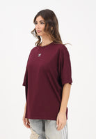 ADIDAS ORIGINALS T-shirt a manica corta BOYFRIEND bordeaux da donna KW1906  ADIDAS ORIGINALS 