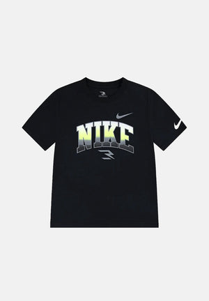 NIKE T-shirt a manica corta nera da bambino con stampa 9Q1462 023 NIKE 