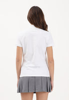 LACOSTE Polo a manica corta bianca da donna con logo PF5462 001 LACOSTE 