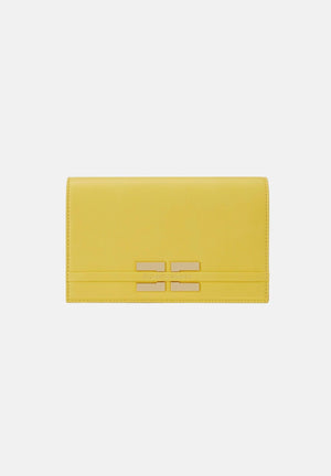 ELISABETTA FRANCHI Pochette gialla da donna con logo BS40A61E2 EV4 ELISABETTA FRANCHI 