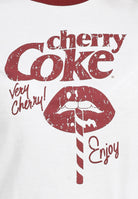 ONLY T-shirt a manica corta bianca da donna con stampa Cherry Coke 15355835 cherry ONLY 