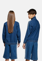 ADIDAS ORIGINALS Giubbotto in denim FIREBIRD DEN TT per bambino e bambina KE2849 . ADIDAS ORIGINALS 