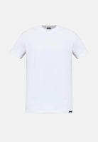 DSQUARED2 T-shirt a manica corta bianca da uomo con ricamo logo sul retro D9M206250 100 DSQUARED2 