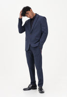 PATRIZIA PEPE Pantalone elegante blu da uomo 5PA429A1WK C166 PATRIZIA PEPE 