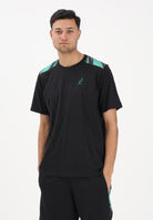 AUSTRALIAN T-shirt a manica corta Brush nera da uomo ARUTS0011BRUS01 003 AUSTRALIAN 