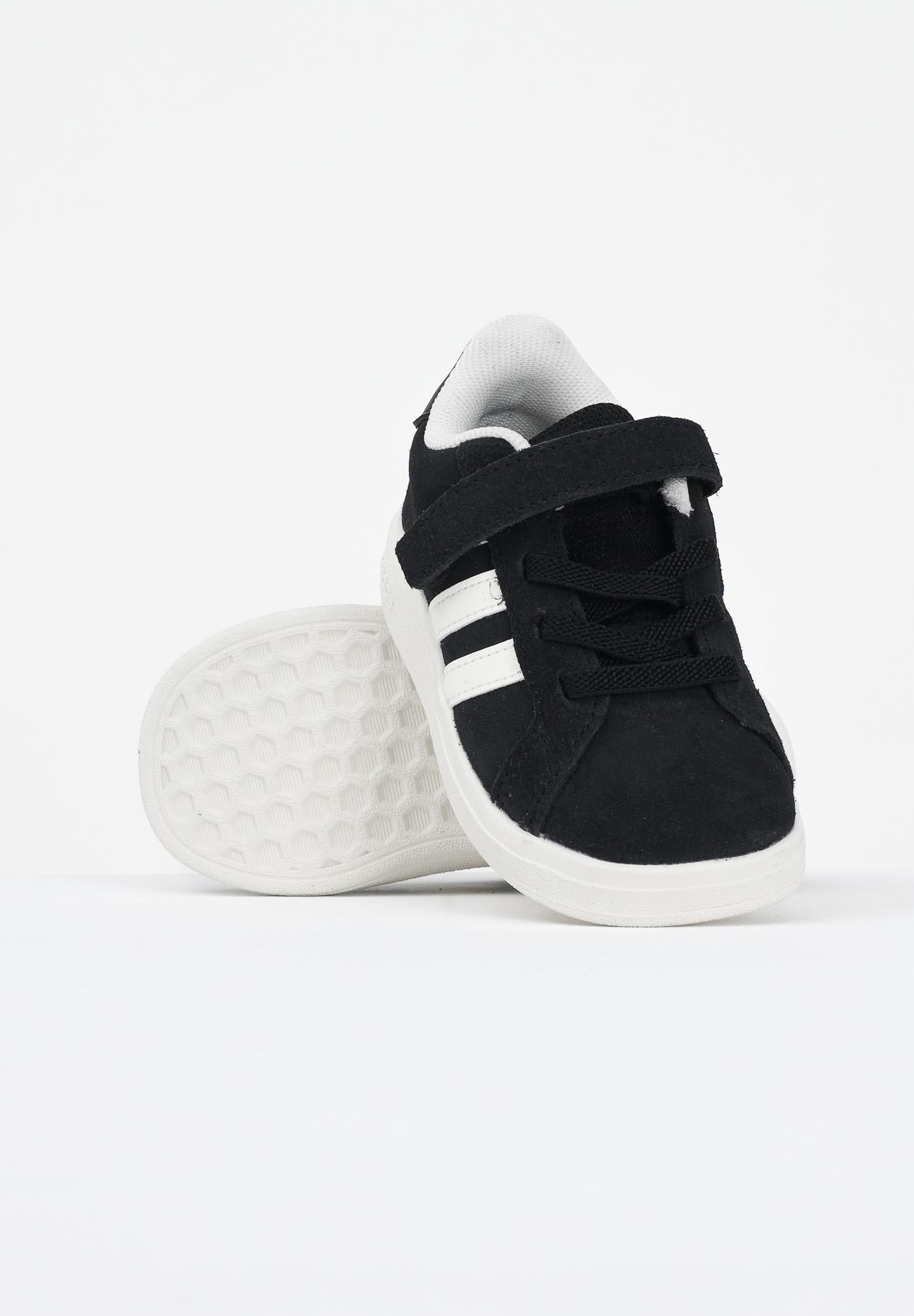 ADIDAS PERFORMANCE Sneakers Grand Court 2.0 nere da neonato JR0779 . ADIDAS PERFORMANCE 
