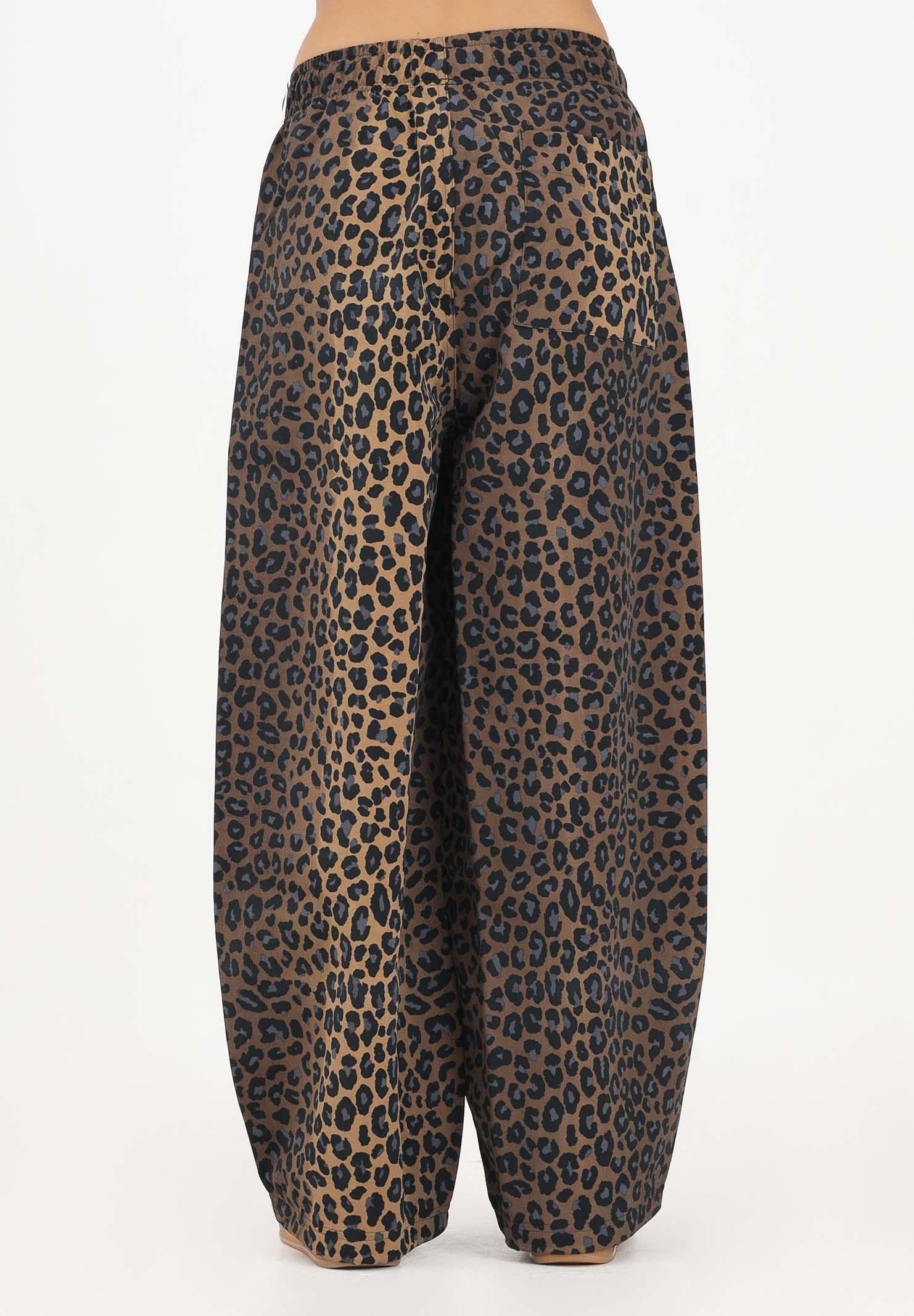 ADIDAS ORIGINALS Pantalone sportivo Leopard marrone da donna JV7563  ADIDAS ORIGINALS 