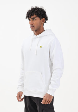 LYLE & SCOTT Felpa con cappuccio bianca da uomo ML1139V 626 LYLE & SCOTT 