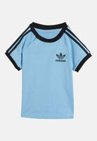 ADIDAS ORIGINALS T-shirt a manica corta 3-stripes azzurra da neonato JY0147  ADIDAS ORIGINALS 
