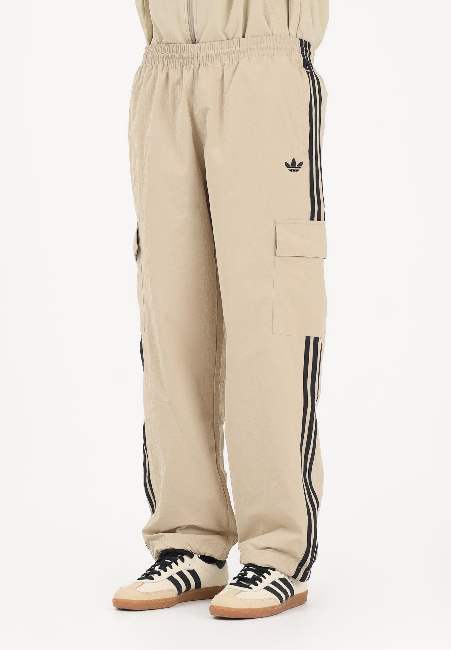 ADIDAS ORIGINALS Pantalone sportivo Cargo Adicolor Classics 3-Stripes beige da uomo KD4098 . ADIDAS ORIGINALS 