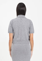 PINKO Maglia a manica corta grigia da donna stile polo 105450A2Q9 II2 PINKO 