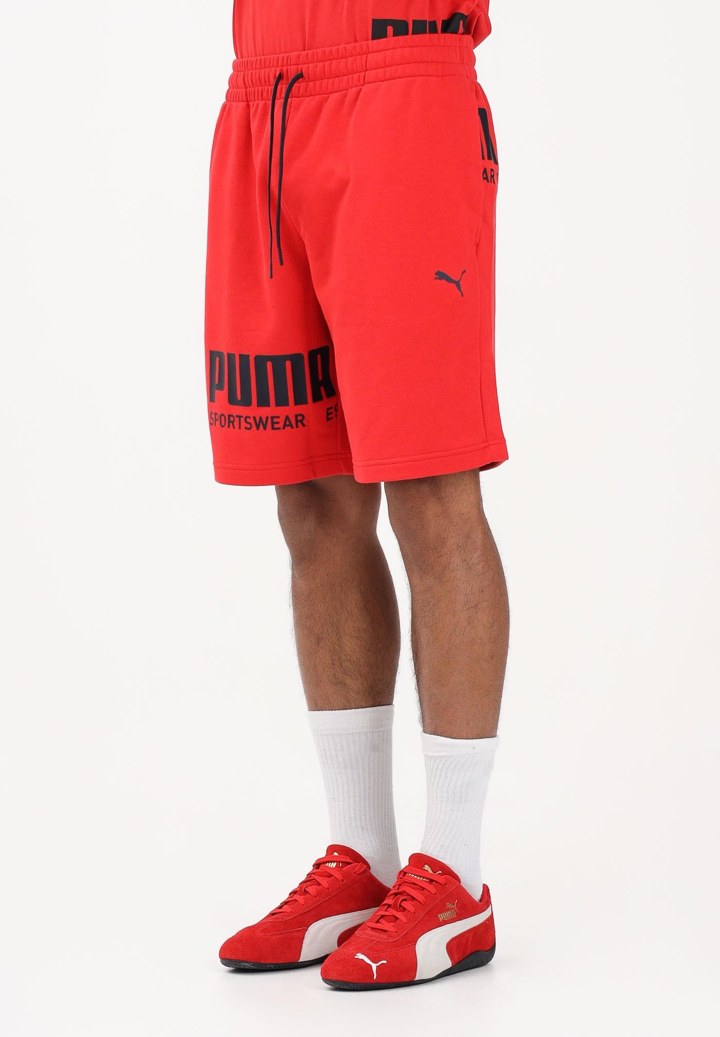 PUMA Shorts sportivo PUMA Sport rosso da uomo 692232 11 PUMA 