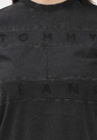 TOMMY JEANS T-shirt a manica corta nera da donna con logo DW0DW22539 BDS TOMMY JEANS 