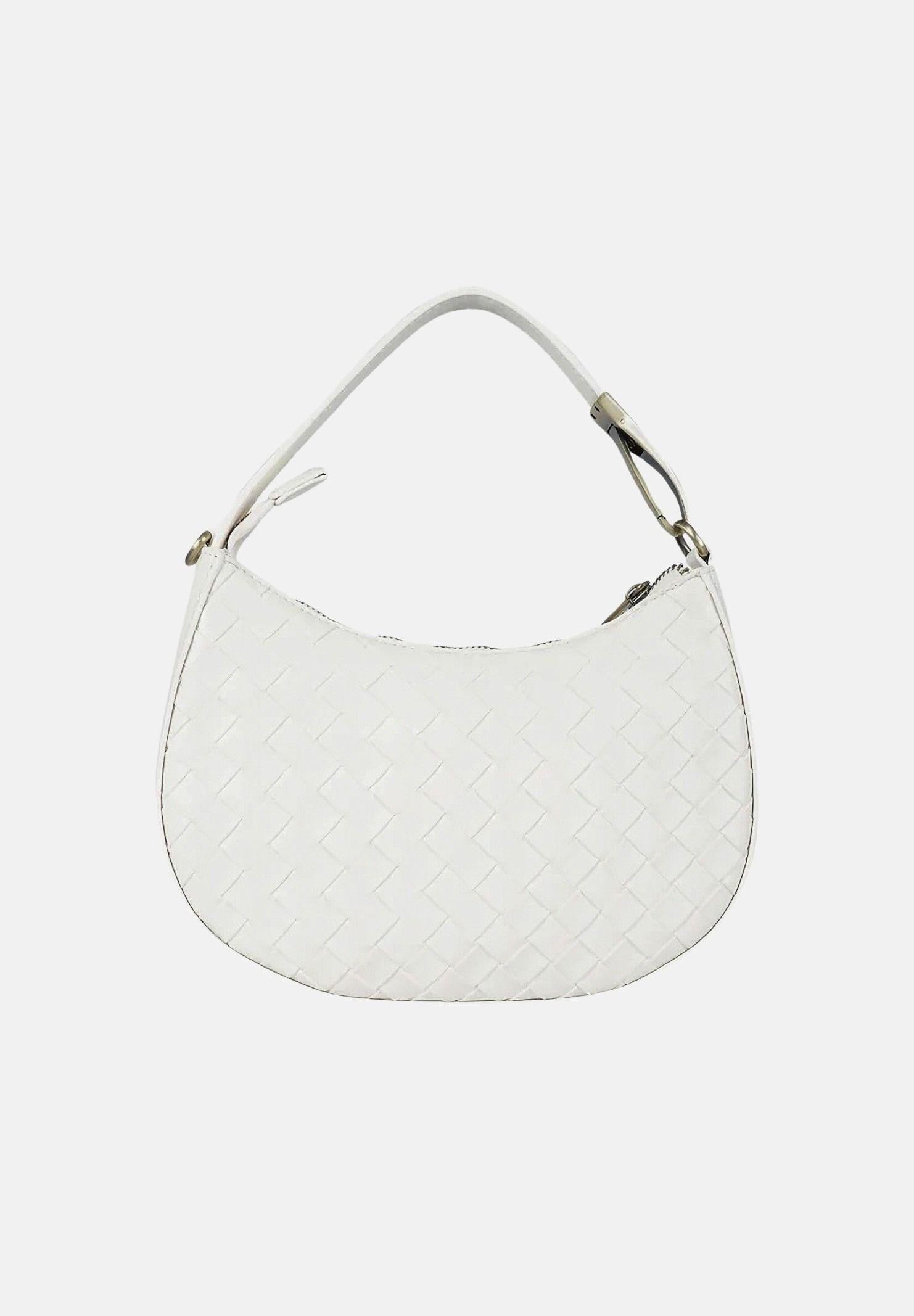 MARC ELLIS Borsa a mano Taylor M Plait bianca da donna TAYLOR-M-PLAIT MI MARC ELLIS 