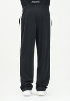 BARROW Pantalone sportivo nero per uomo e donna con bande laterali a contrasto S5BWUAPA016 110 BARROW 