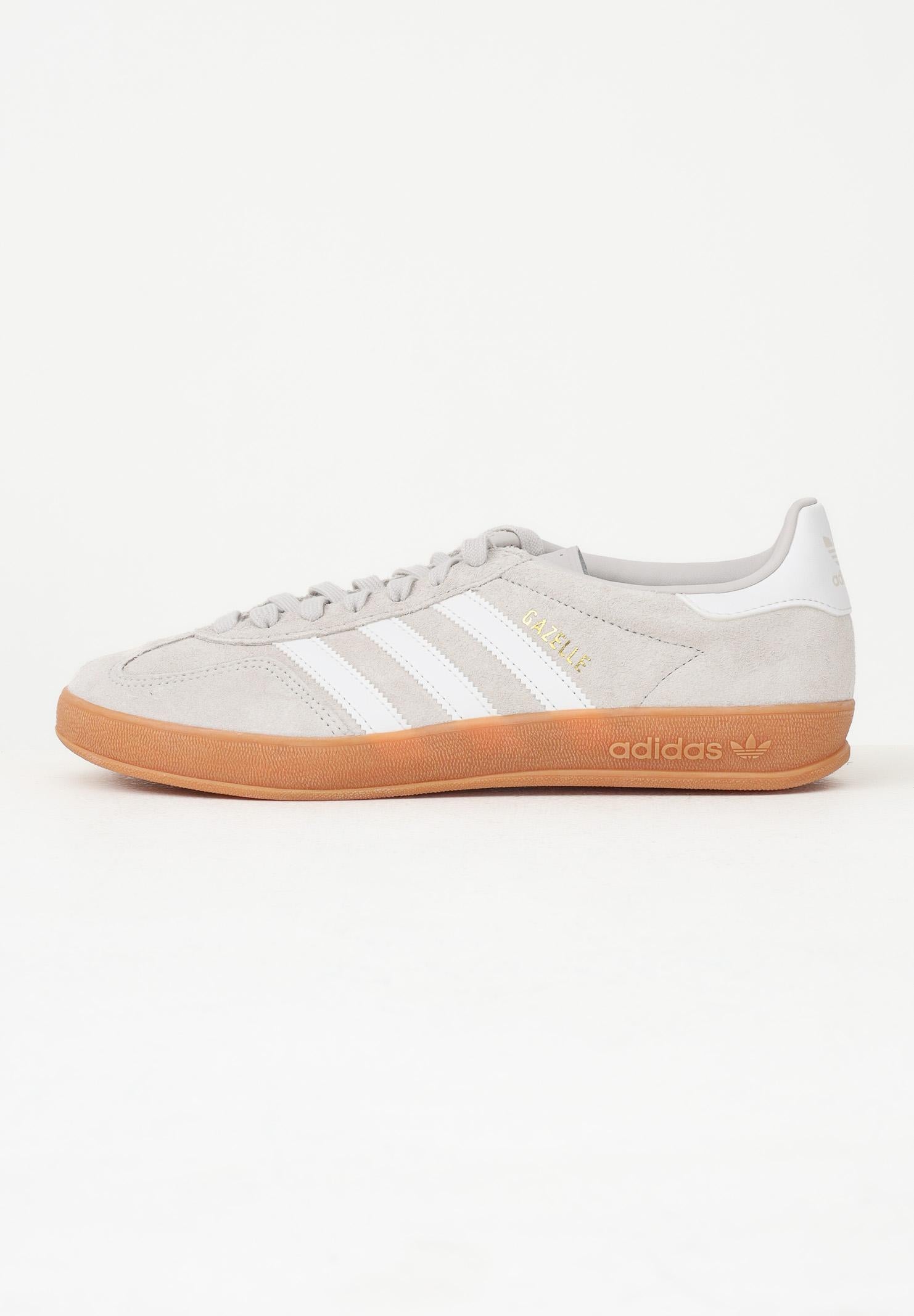 ADIDAS ORIGINALS Sneakers Gazelle Indoor grigio chiaro per uomo e donna HQ5153 . ADIDAS ORIGINALS 